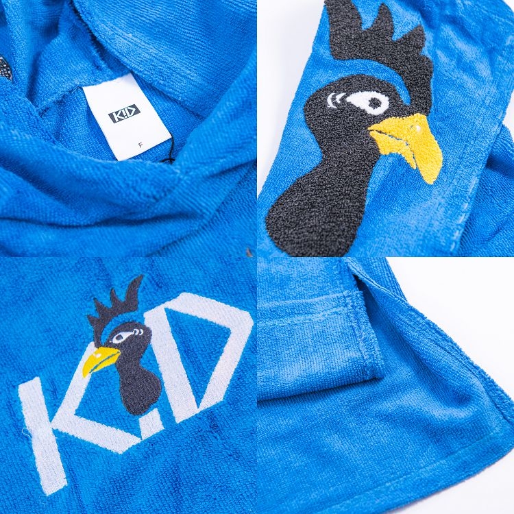 KID ® 浴巾衣 雞年限定 海洋藍