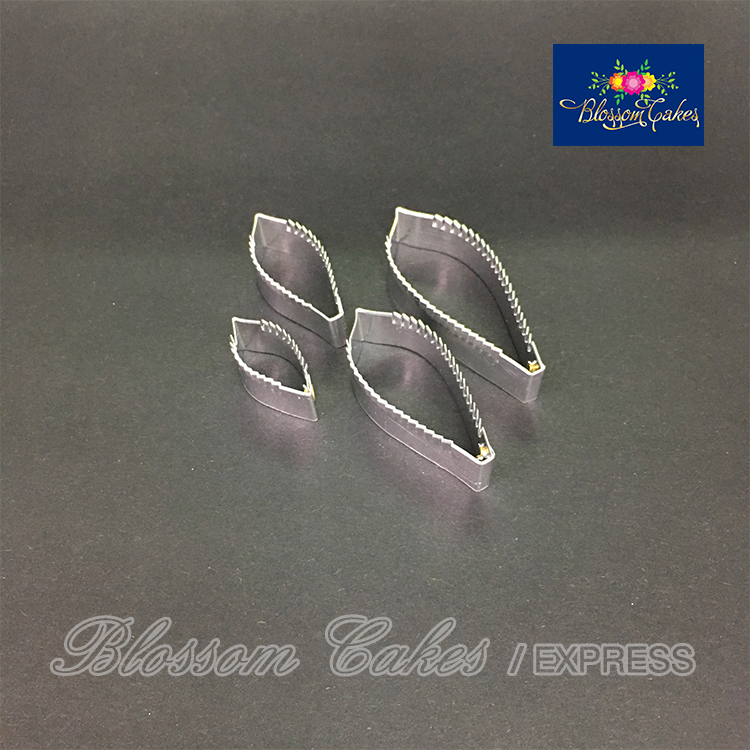 Horse Chestnut Leaf Cutters, Set of 4