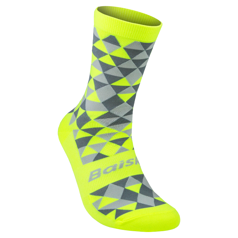 運動襪 菱花 綠