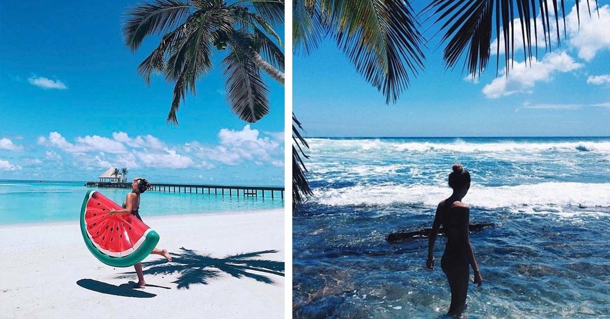 夏天就要去海邊！海島度假的清爽穿搭特輯，海邊度假穿搭必備時髦墨鏡、海洋感飾品、編織包，準備好擁抱夏天、擁抱海洋了嗎？絕對不能錯過！最適合這個夏日的完美穿搭合輯。