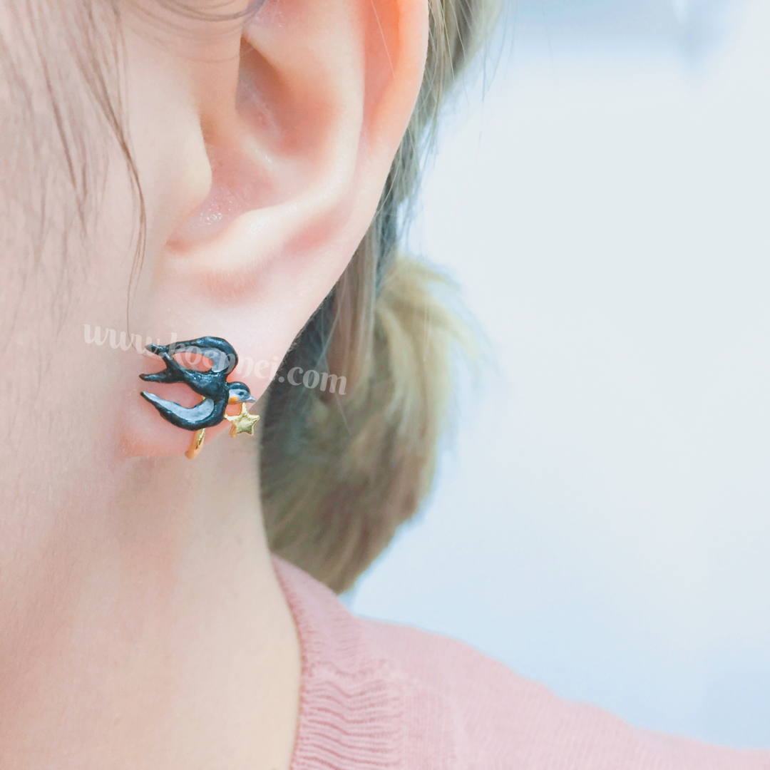 Palnart Poc 燕子&草莓耳環