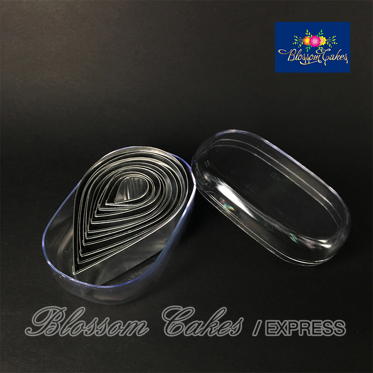 Rose Petal Cutters - Box Set 11 Pcs