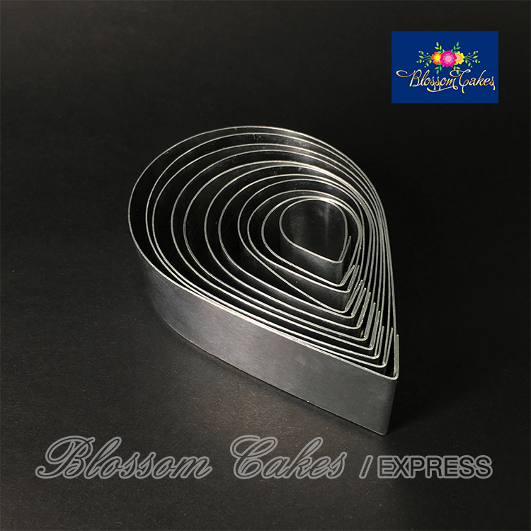 Rose Petal Cutters - Box Set 11 Pcs