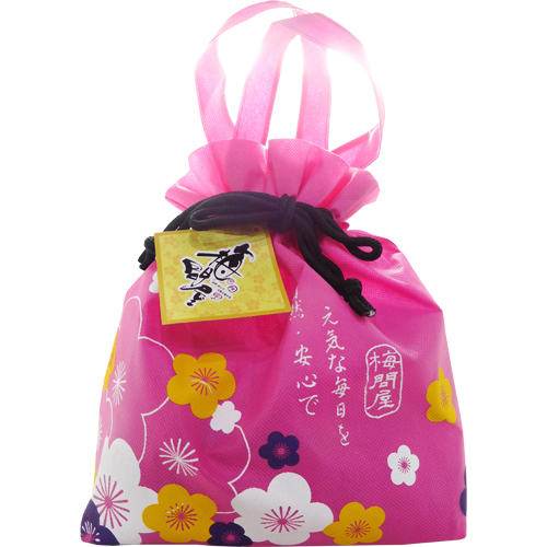 梅問屋-京采禮盒A-日式Q梅餅綜合花漾袋