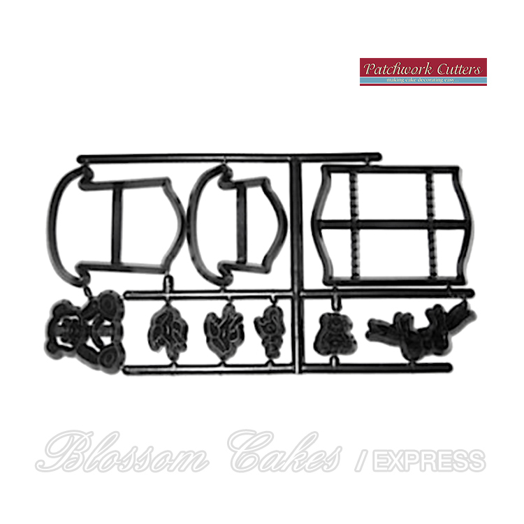 'Make a Cradle' Patchwork Cutters