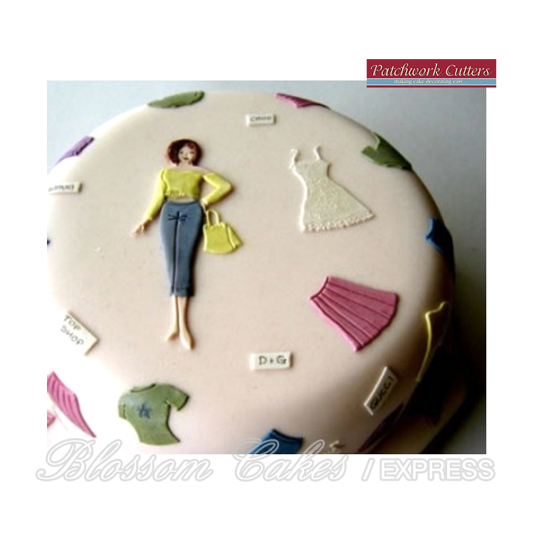 'Fashion Girl' Patchwork Cutters