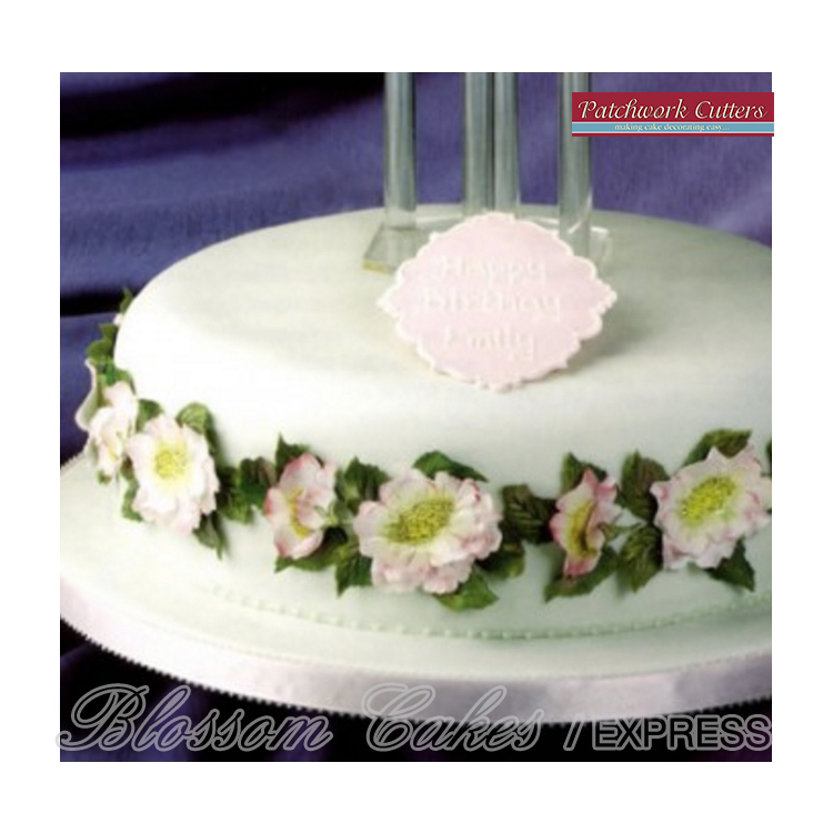 'Wild Rose' Patchwork Cutters