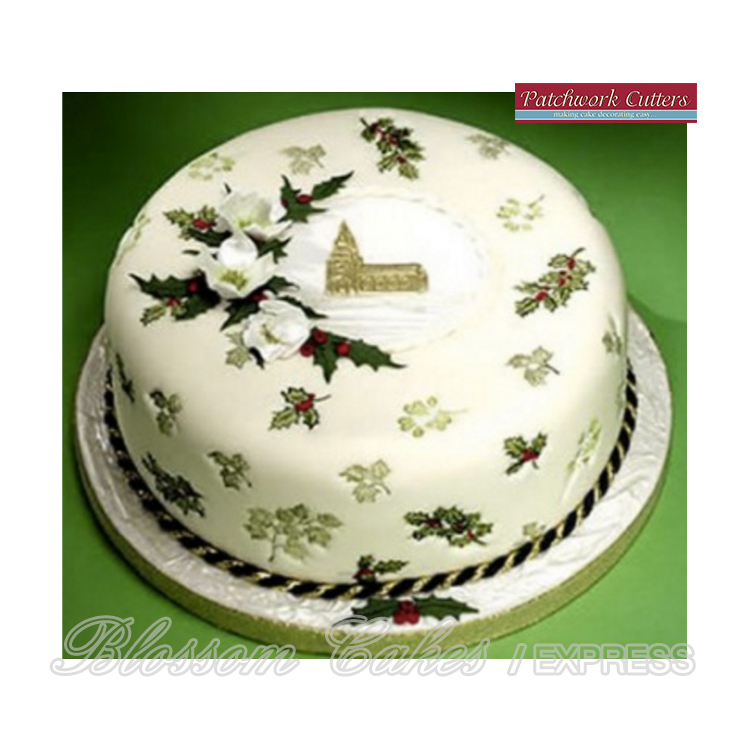 'Mini Holly, Ivy & Mistletoe' Patchwork Embossers