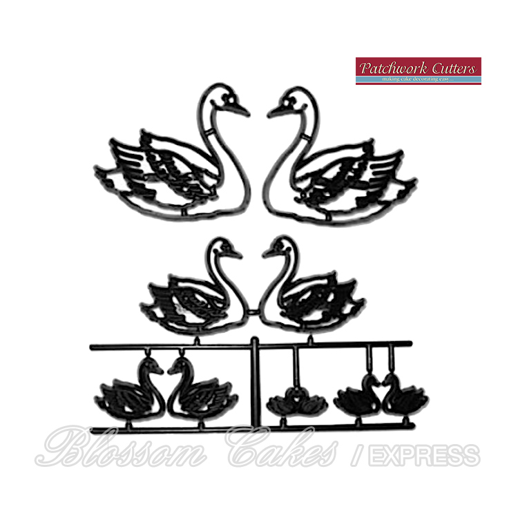 'Swan Set' Patchwork Cutters