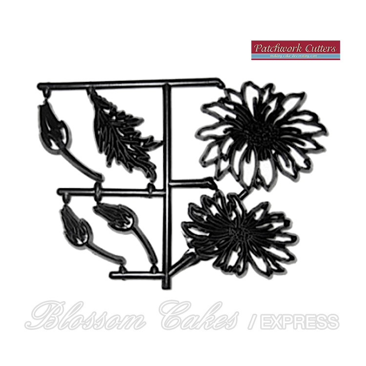 'Large Daisies' Patchwork Cutters