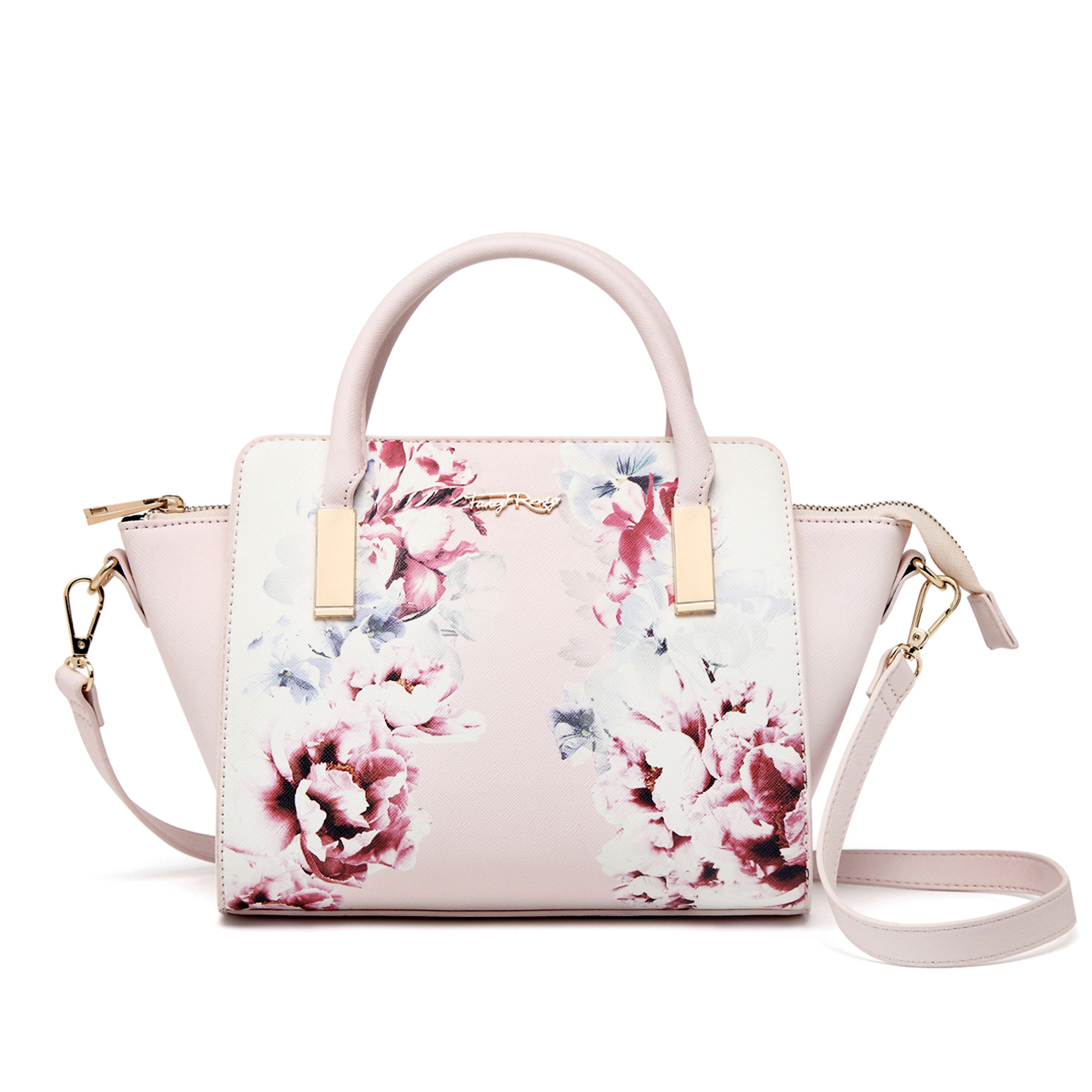 Fancy Romance Elegant Printed Top Handle