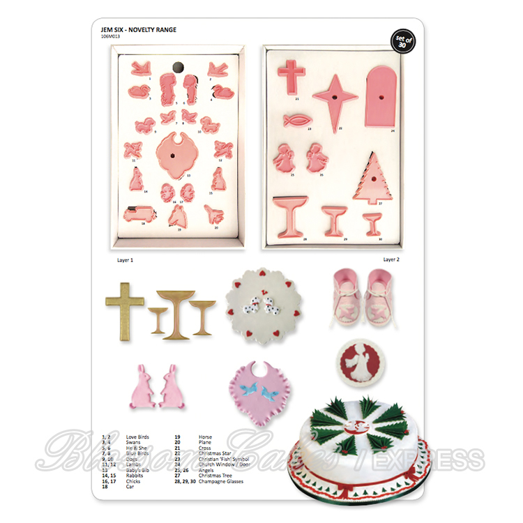 JEM 6 - Seasonal Cutters, Set of 30