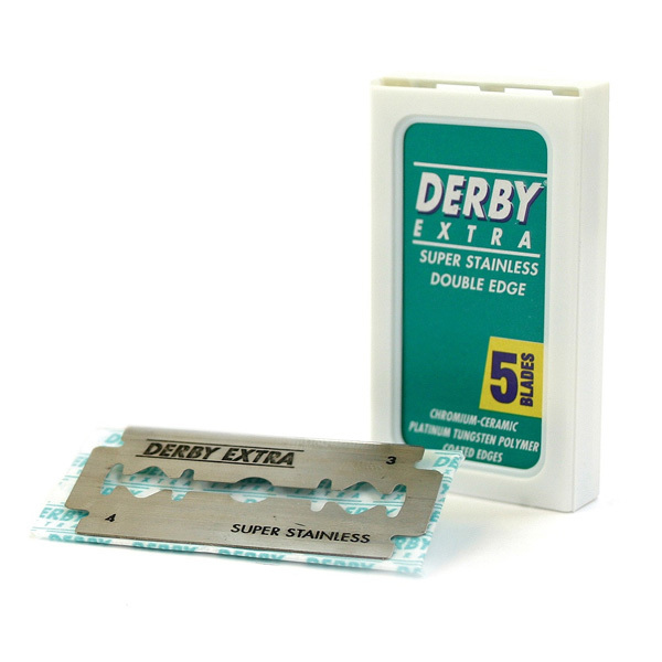 土耳其 Derby Extra 雙邊剃刀刀片 ( 一盒 5片裝)