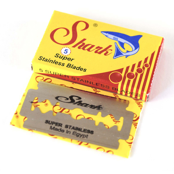 Shark 鯊魚牌 雙面剃刀刀片 (5片裝)