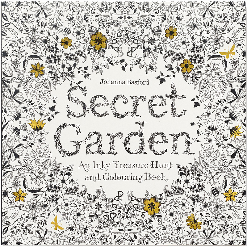 Secret Garden 祕密花園 - 奇幻之旅手繪本 (方形)