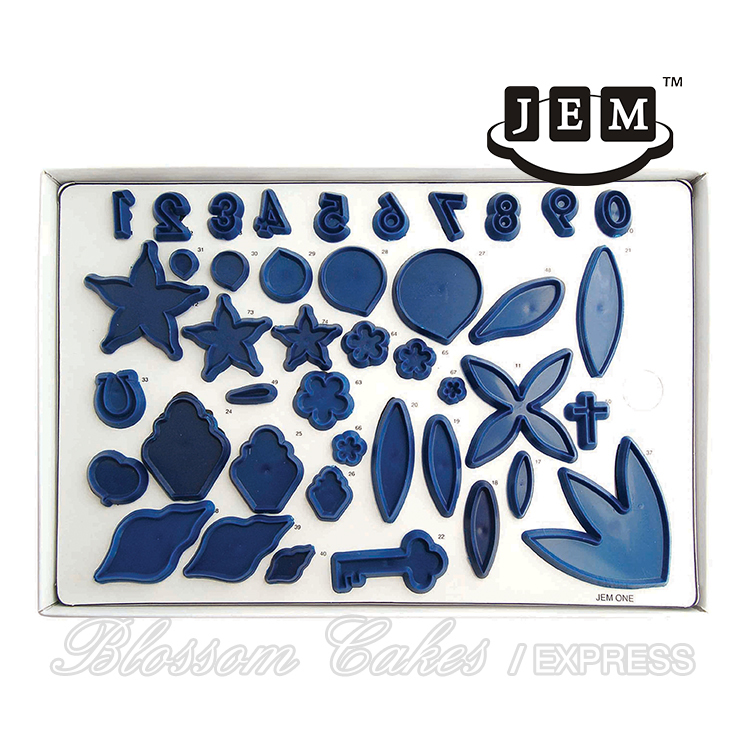 JEM 1 - Flower Cutters, Set of 79