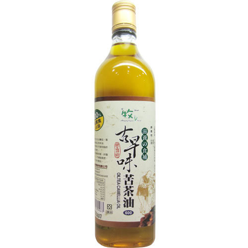 100%古早味台灣苦茶油 600ml/罐