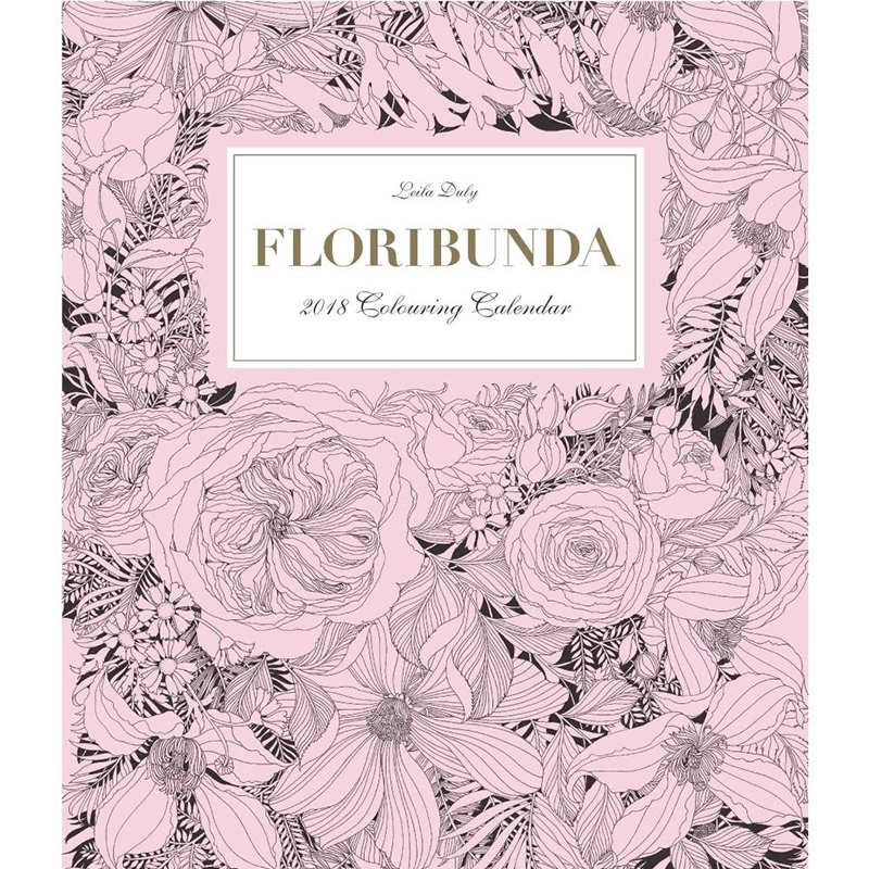 Floribunda 繾綣豐花 - 2018月曆手繪本