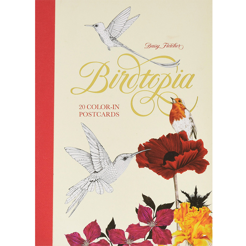 Birdtopia 花鳥樂園 - 手繪明信片組(20張)