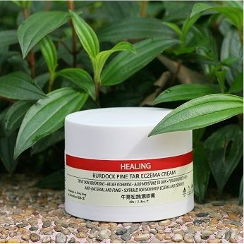 牛蒡松焦濕疹膏 HEALING – BURDOCK PINE TAR ECZEMA CREAM 100G (香港製造)