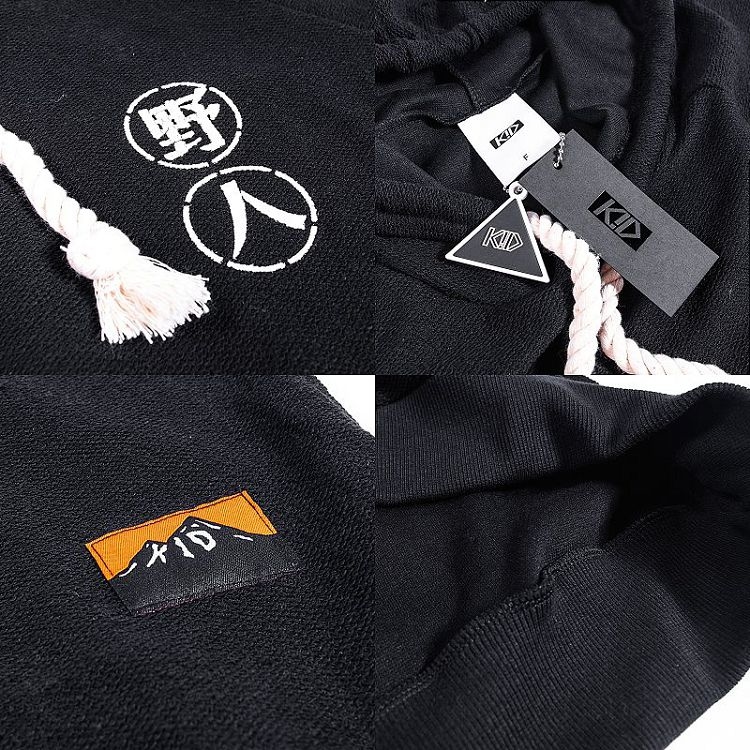 KID ® 無袖連帽上衣 (野人系列)