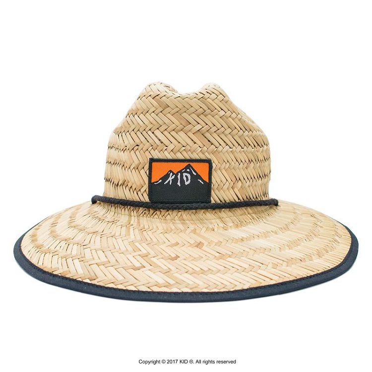 KID ®  野人手工竹編草帽