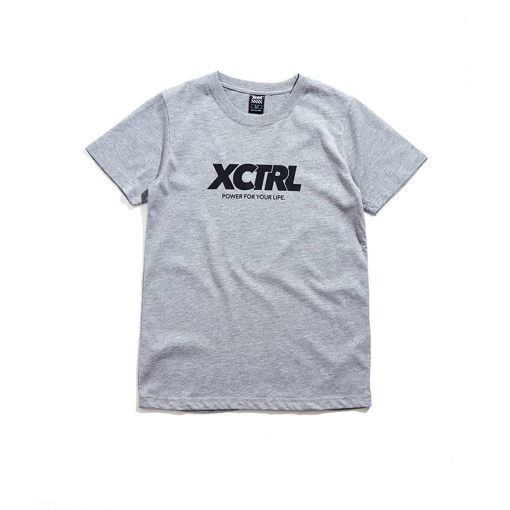 XCTRL 不倒翁短T-灰