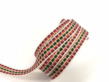 金銀織方格/提花