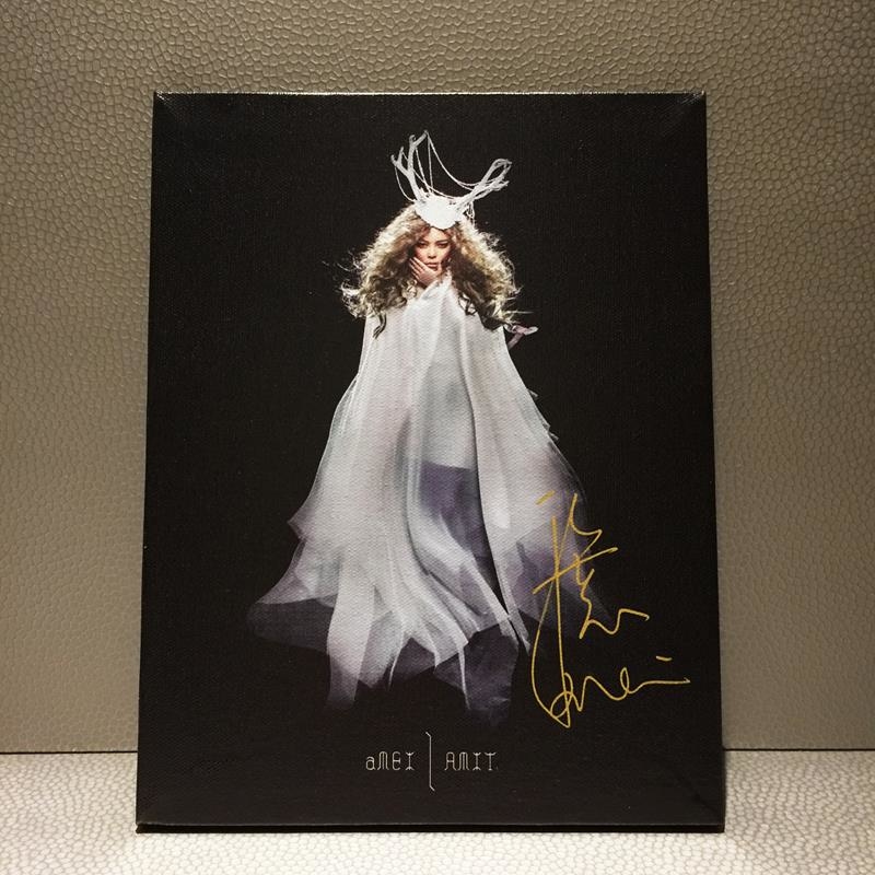 張惠妹 烏托邦1.0 收藏紀念品油畫海報