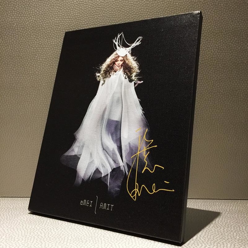 張惠妹 烏托邦1.0 收藏紀念品油畫海報