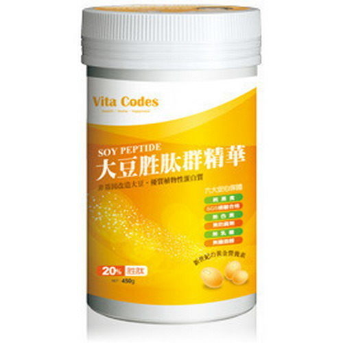 Vita codes大豆胜肽群精華450g/罐 (陳月卿推薦)