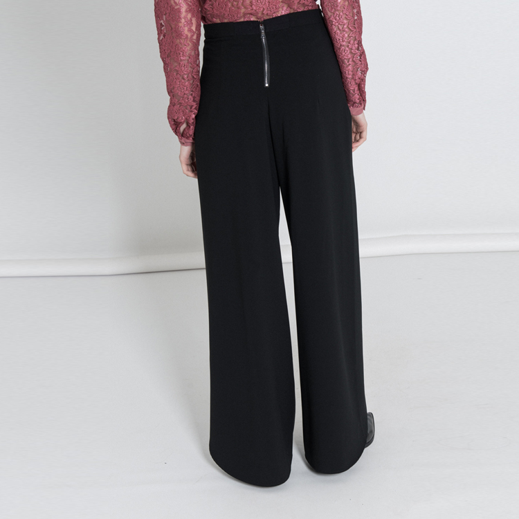 【Silvian Heach】個性開衩寬管褲