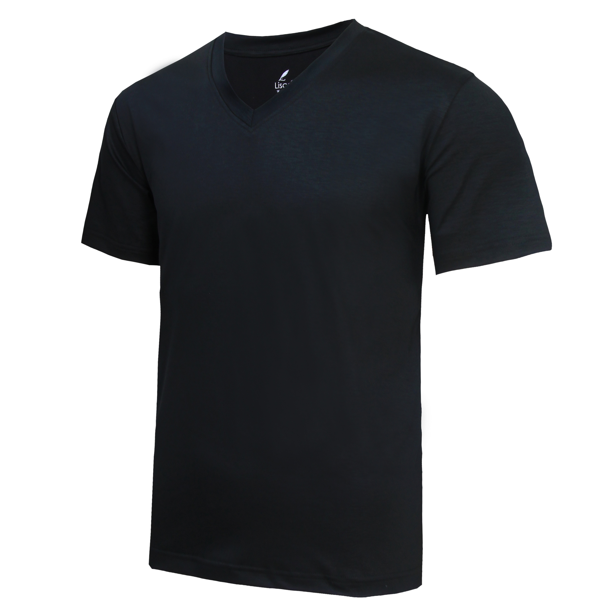 運動排汗 男V領T恤