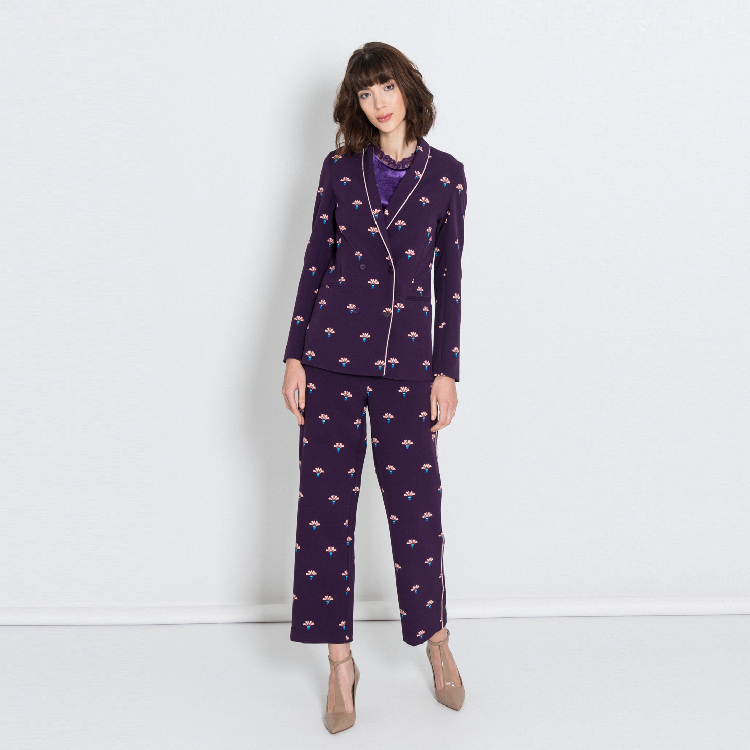 【Silvian Heach】花朵紋章外套