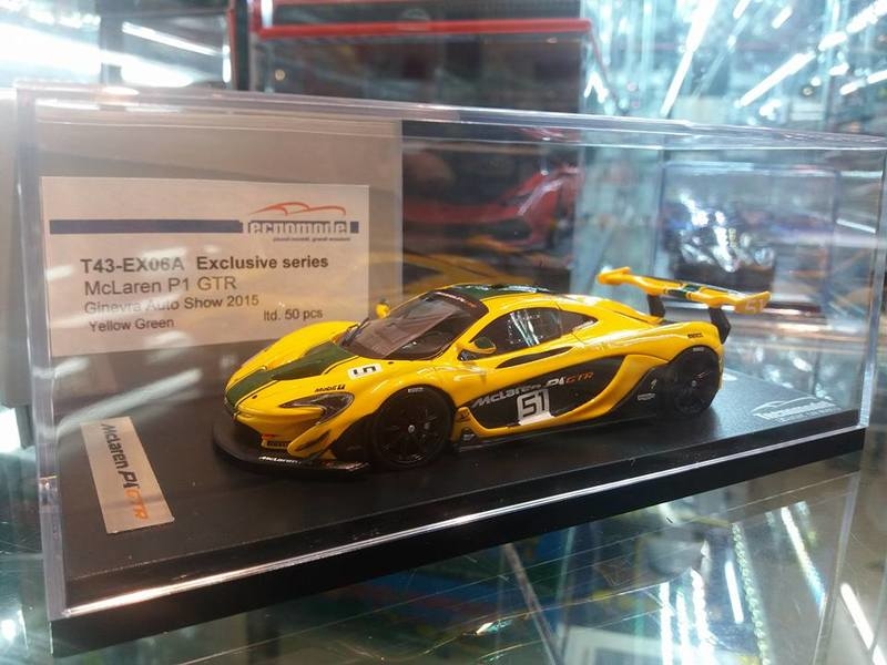 Tecnomodel T43-EX06A 麥拿倫Mclaren P1 GTR 1/43 樹酯車
