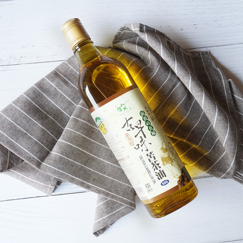 100%古早味台灣苦茶油 600ml/罐