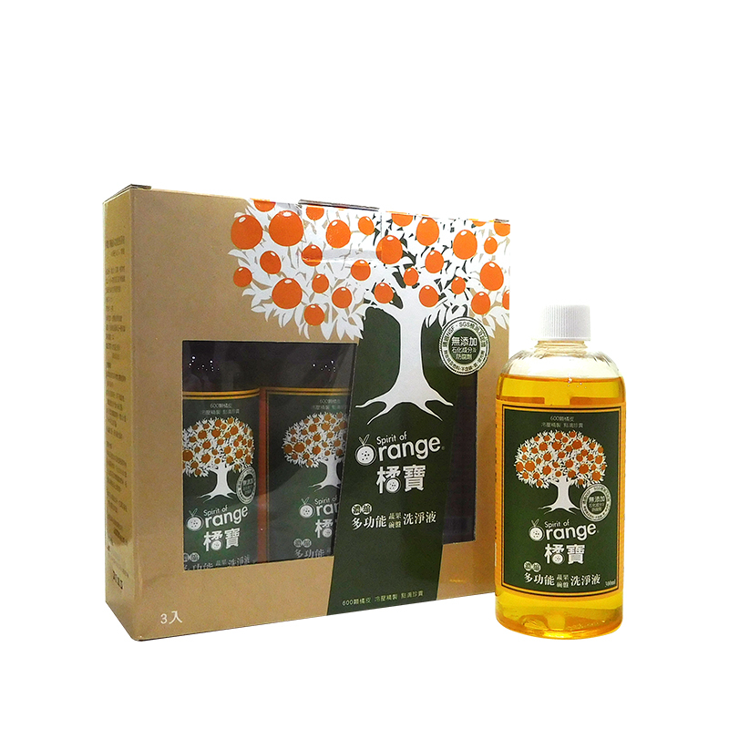 橘寶洗淨劑*3罐/組 (送1個噴頭) Vitamix TNC調理機指定專用 (陳月卿推薦)