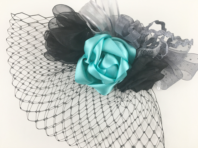 爵士女伶 禮帽/胸花