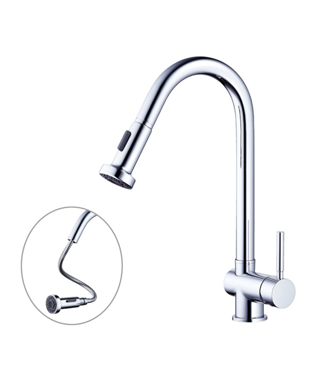 凱薩 立式伸縮廚栓 K021C