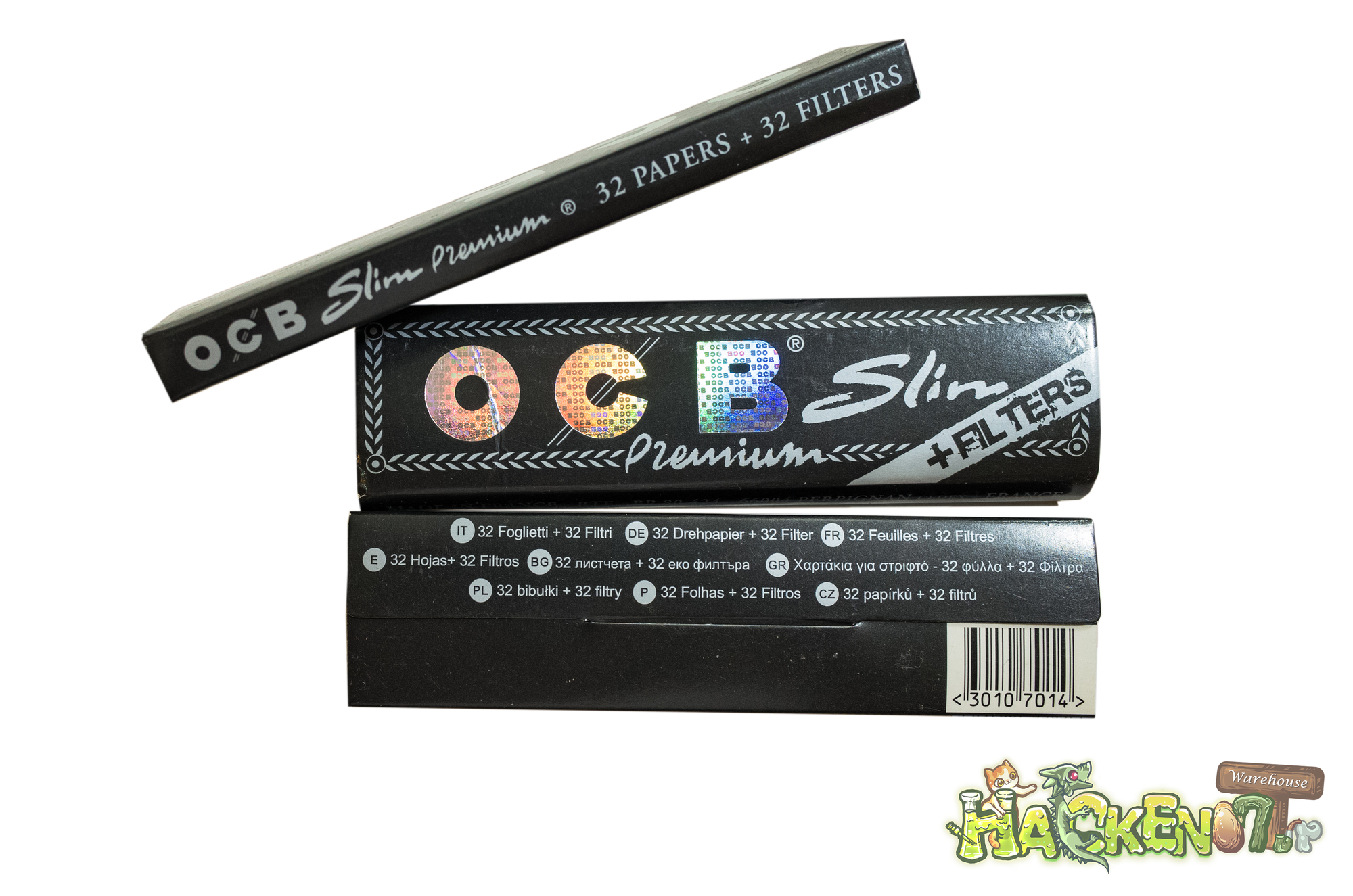 OCB 原裝進口捲菸紙濾嘴豪華組 110mm