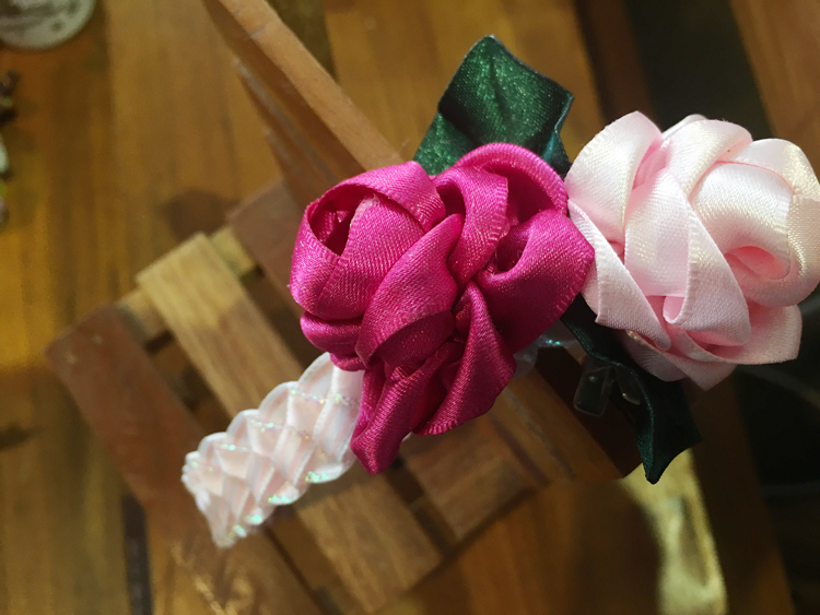 百變編織薔薇髮箍（可拆）