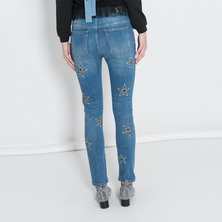 【Silvian Heach】星星牛仔褲