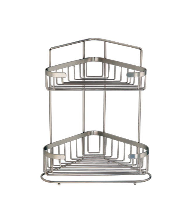 凱薩 雙層轉角架(珍珠鎳) ST810