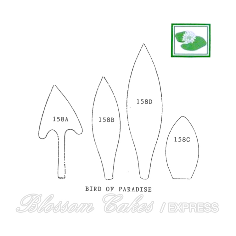 Framar Cutters - 158S Bird of Paradise Cutter Set