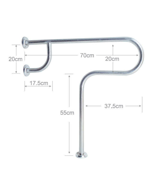 凱薩 落地T型扶手(支) GB134