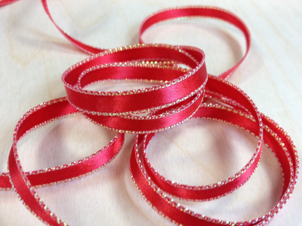 珠光邊雙緞面/6mm