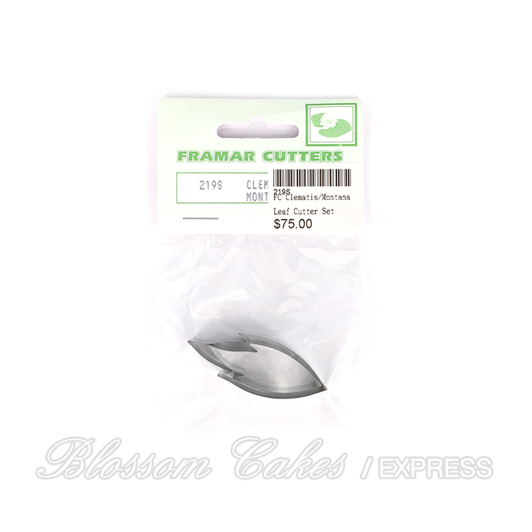 Framar Cutters - 219S Clematis Montana Leaf Cutter Set