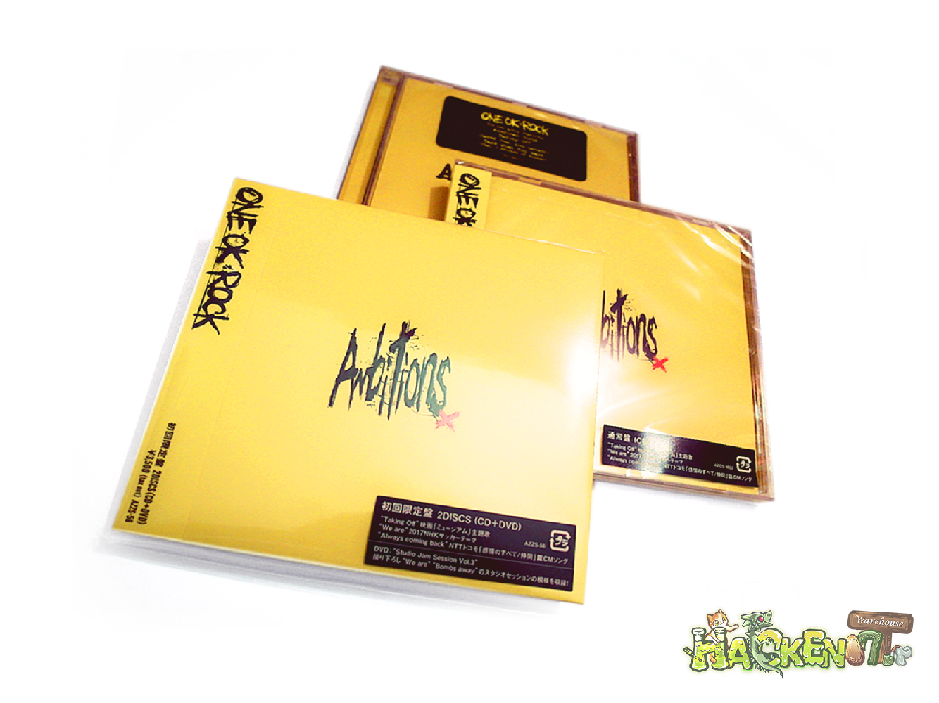 ONE OK ROCK Anbitions初回限定版CD+DVD - 邦楽