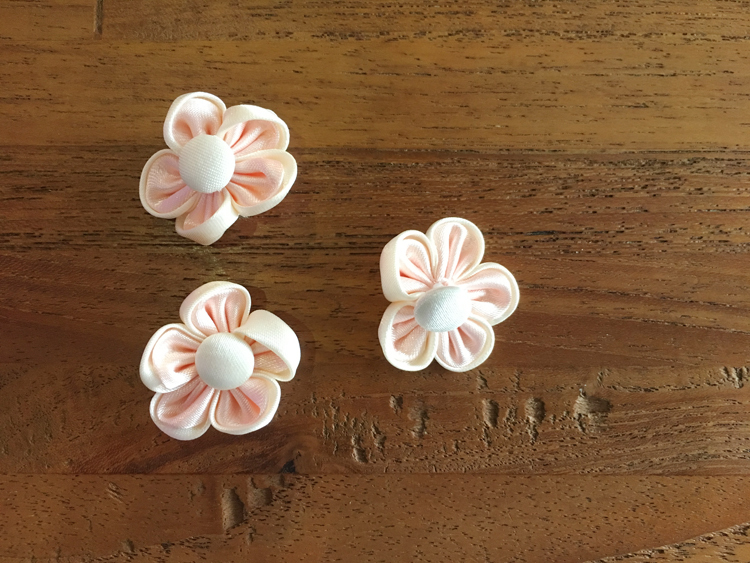 日式包釦五瓣花