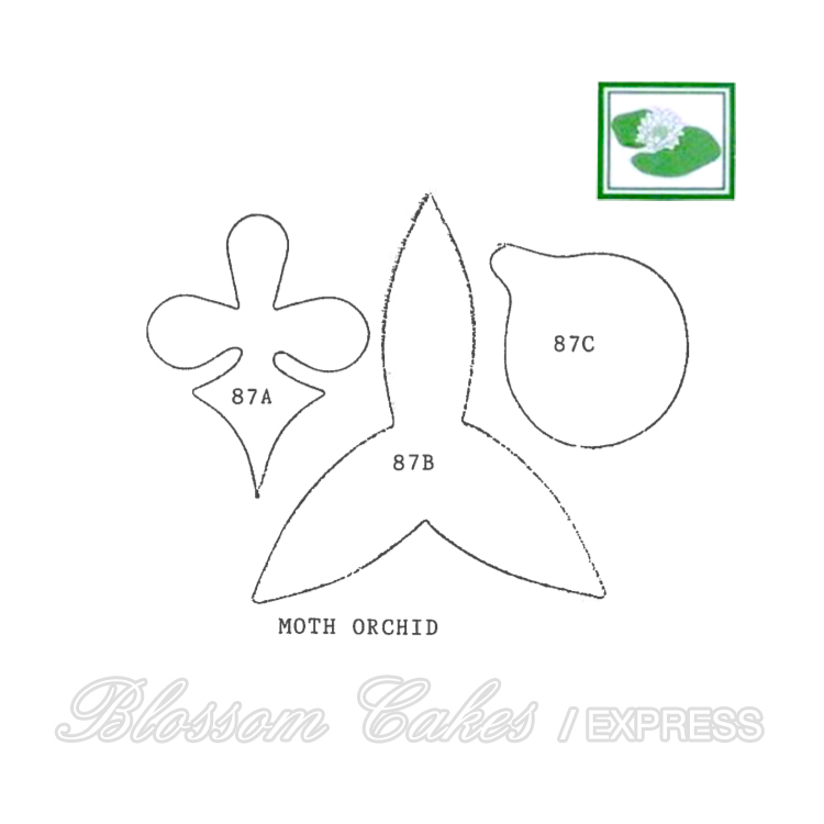 Framar Cutters - 87S Moth Orchid Cutter Set - L